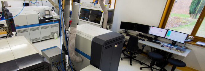 View of the fierce mass spectrometer lab